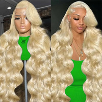 Ying Guan 250% Density 613 Lace Front Wig Human Hair 5X5 Hd Lace Closure Wigs Human Hair Blonde Wigs Body Wave 613 Glueless Wigs Human Hair Pre Plucked With Baby Hair 28 Inch