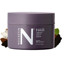 Nulastin Vibrant Scalp Scrub - Pre-Shampoo Scalp Exfoliator & Cleanser - Weekly Treatment To Detoxify & Prep - Support A Healthy Skin Barrier & Hair - Vegan & Color-Safe (6.7 Fl Oz)