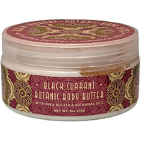 Greenwich Bay Trading Co. Scented Botanic Body Butter - Luxurious Hydration With Shea & Cocoa Butter, Enriched With Vitamin E - 8 Ounce Tub (8 Oz., Black Currant)