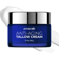 Wrinkle Defense Beef Tallow For Face: Anti-Aging Cream For Men With Beef Tallow, Retinol & Peptides - Day & Night - Facial Skin Care - Anti Wrinkle Organic Face Cream Moisturizer