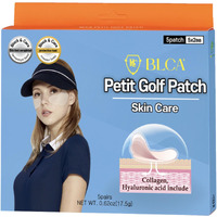 Block&Care Golf Patches For Sun Protection Uv Protection Facial Patches For Outdoor Activities 5Pairs Of Sunblock Gel Patches With Skincare Ingredients. (1 Pack, Petit Golf Patch (Medium))