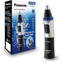 Panasonic Er-Gn30-K Nose, Ear N Facial Hair Trimmer Wet/Dry With Vortex Cleaning System, Black