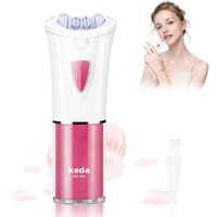 Glabrouse Skin Epilator - Smooth Glide Epilators For Women Face With Led - Cordless Facial Epilator Hair Removal - Electric Hair Remover For Women Face/Arm/Bikini Area/Legs/Underarm Hair Removal