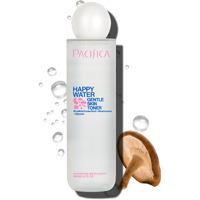 Pacifica Happy Water Hydrating Facial Toner Mist - Vegan Ceramides, Hyaluronic Acid & Electrolytes, Refreshing & Calming For Balanced Skin, Clean Beauty, Vegan, Cruelty-Free, All Skin Types, 4 Oz