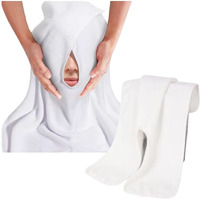 Microfiber Facial Towels For Estheticians - Soft Spa Towels For Face And Massage - Ideal For Estheticians And Spa Treatments (White, Pack Of 5)