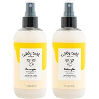 Tubby Todd Hair Detangler Spray For Kids - Hair Detangling Spray With Baobab & Coconut Oil - Gentle & Moisturizing Kids Hair Detangler Spray - 8.5Oz, 2 Pack - Lemon Crme