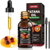 Xlfwsn Batana Oil For Hair Growth - Organic, Unscented, Clear Oil For All Hair Types - Enhances Radiance & Nourishment
