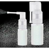 Meicoly White Hair And Body Glitter Spray,25G/0.88Oz,Shinny Sparkle Glitter Spray For Clothes,Loose Shimmer Hairspray For Festival Rave Makeup/Stage Performance,Lightweight