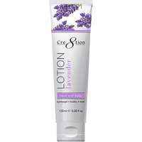 Cre8Tion Spa Lavender Hand & Body Lotion, Luxurious Lightweight Moisturizer For Silky, Smooth Skin, 3.3 Fl Oz