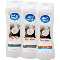 White Rain Body Wash Tropical Coconut 12Oz (Pack Of 3)