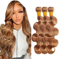 Highlight Body Wave Bundle Ombre Human Hair Bundles 14 14 14 Inch Unprocessed Brazilian Virgin Hair Extensions 27 Bundles Human Hair 300G