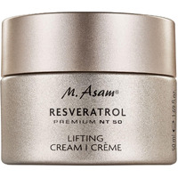 M. Asam Resveratrol Premium Lifting Cream (1.69 Fl Oz) - Anti-Aging Face Moisturiser, Resveratrol Day And Night Cream, Hydrating Skin Care With Peptides, Vegan Face Cream