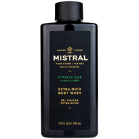 Mistral Men's Body Wash & Shampoo, Cypress Oak 13.5 Oz | 2-In-1 Natural Shower Gel For Men | Sls, Paraben & Phthalate Free | Natural Mens Body Wash, Moisturizing Bath Gel - Made In France