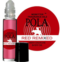 Mobetter Fragrance Oils Pola Red Remixed Cologne Body Oil For Men (10Ml Roll On)