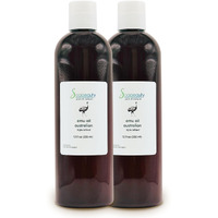 Australian Emu Oil | Triple Refined | 100% Pure & Natural Moisturizer For Skin & Hair Growth, Strengthener For Sensitive Skin, Body Oil | 24 Fl Oz (2 * 12 Fl Oz)