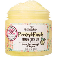 Bella & Bear Pineapple Body Scrub Exfoliator - Vegan (6.7Oz)