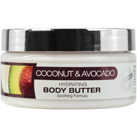 Origem Body Butter For Dry Skin - Deep Hydration & Skin Repair - Coconut, Avocado, Shea & Argan Oil - Vitamin E Moisturizer For Women - Non-Greasy Body Cream - 8 Oz