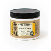 Windrift Hill 4Oz Body Butter Moisturizing Lotion For Very Dry Skin (Goat's N' Oats)
