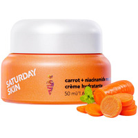 Saturday Skin Face Moisturizing Cream With Carrot, Niacinamide, Ceramides & Centella Asiatica, Peptide, Paraben-Free, Sulfates-Free, Fragrance-Free, Anti Wrinkle Facial Cream(1.61 Ounce)