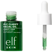 E.L.F. Skin Plz Clarify Facial Oil, Face Oil For Treating & Preventing Acne, Helps Calm Redness, Made With Salicylic Acid, Vegan & Cruelty-Free, 1 Oz