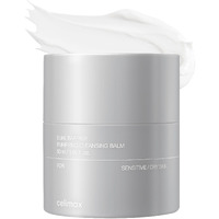 Celimax Dual Barrier Purifying Cleansing Balm | With Ceramides, Waterproof Makeup Remover, Pore Cleansing, Daily Use Cleanser, Grind Container, 50Ml