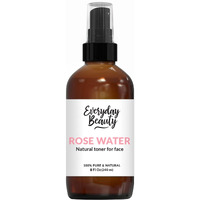 Rose Water Facial Toner - Alcohol-Free Vegan All Natural Refreshing Spray Mist For Face And Hair - Uplifts, Calming & Soothing For All Skin Types 8Oz With Fine Mist Cap