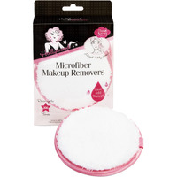 Hollywood Fashion Secrets Microfiber Makeup Removers - Reusable Makeup Remover Pads For Face, Facial Cleansing Pads For Sensitive Skin, 2 Pack