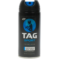 Tag Sport Body Spray 3.5 Oz Fearless (4 Pack)
