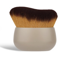 Body Makeup Brush For Self Tanner, Large Self Tanning Applicator Tan Brush Provides Even Application For Face Neck Back Legs, Wet & Dry Use (Khaki)