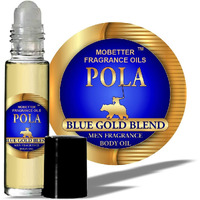 Mobetter Fragrance Oils Pola Blue Gold Blend Cologne Fragrance Body Oil For Men