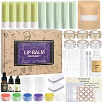 Juyrle Lip Balm Making Kit- Coconut Lip Gloss Kit With Beeswax, Jojoba Oil, And Coconut Oil For Adults & Girls, Make Your Own Lip Balm- Diy Moisturizing Lip Care