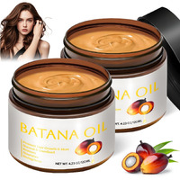 Yaqimiya 100% Natural Raw Batana Oil For Hair Growth, Dr Sebi Hair Growth Oil From Honduras, Unrefined Organic For Prevent Hair Loss, Enhances Thickness, Repairs Split Ends 4.23 Fl Oz (Pack Of 2)