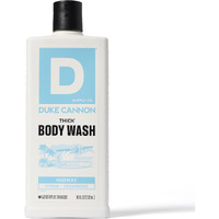 Duke Cannon Supply Co. Thick High Viscosity Body Wash - 3X Thicker, Plant-Based, Mineral-Enriched For Men - Shower Gel - Mens Body Scrub - Midway (18 Oz)