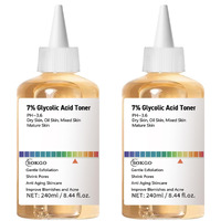 7% Glycolic Acid Exfoliating Toner, Exfoliating Facial Toner, Pore Minimizing Toner, Smooth Skin, Even Tone, Hydrating Formula