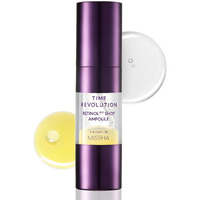 Missha Time Revolution Night Repair Retinol Intensive Ampoule 0.33 Fl Oz - Advanced Korean Facial Serum For Skin Barrier Strengthening, Improved Elasticity, Radiance, Overnight Moisturization