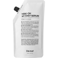 Here-Oh My First Serum, Hydrating Facial Serum With Hyaluronic Acid | Bubble Texture For Barrier Support & Glow | Korean Care For Dry & Sensitive Types (15.22 Fl Oz,Refill)