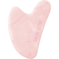 Skin Gym Rose Quartz Hearty Gua Sha Tool, Heart-Shaped Facial Massage Tool For Sculpting And Relaxation