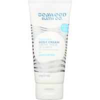 The Seaweed Bath Co. Hydrating Soothing Body Cream, Unscented, With Argan Oil & Shea Butter, 6 Oz