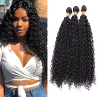 Heiowuio Body Wave Brazilian Remy Human Hair Bundles Weaves For Women Natural Black Color Hair Extensions Grade 8A Real Unprocessed Virgin Hair 12 14 16 Inch