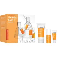 Murad Brighten Trial Kit - Brighten & Even Tone 3-Piece Trial Kit ($82 Value) - Vitamin & Antioxidant Rich Treatment - Ess-C Cleanser 2Fl Oz, Vita-C Glycolic Serum 0.33Fl Oz, Ess-C Day Spf 30 0.8Fl Oz