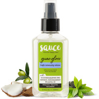 Sauce Beauty Guac Hair Gloss, 3 Fl Oz High Intensity Shine, Jojoba Oil, Green Tea Extract & Squalane To Smooth, Boost Shine & Control Frizz For Sleeker, Softer, More Manageable Hair, Vegan Formula