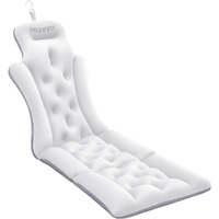 Full Body Bath Pillow For Bathtub, Thick & Luxury Bathtub Cushion With 192 Suction Cups, Bathtub Pillows For Head & Neck, Back Support, Ideal Bath Accessories For Women' Gifts Spa, Soaking, Tub