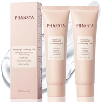 Purifying Exfoliating Gel - 50G Gentle Purifying Enzymes Exfoliating Gel For Face Facial Skincare Moisture Plant Smooth Comfort Skin Repair (2Pcs)