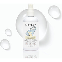Think Smarter Products Littley Infant & Toddler Hand Cleanser With Hypochlorous Acid, Gently Cleans Dirt & Germs, Non-Toxic & Alcohol-Free, Safe For Sensitive Skin, 8Oz Spray Bottle