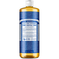 Dr. Bronner's Dr. Bronner Hemp Peppermint Pure Castile Oil Made With Organic Oils Certified - 25 Oz, 1Count