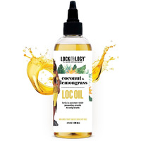 Lockology Loc Oil; Coconut Lemongrass Loc Moisturizer For Dreads; Hair Oil For Locs Products For Dreadlock Products