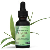 Ssf Organics- Healing Comfrey Oil Concentrate. Natural Therapy For Joints, Muscle And Skin. | Medicinal Plant Based Relief And Recovery | 1 Oz.
