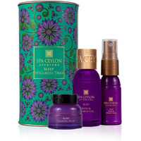 Spa Ceylon Sleep Wellness Trio Set | Restful Spa Essentials For Nourished Skin | Natural Ingredients | Ayurvedic | Body Gifts Set