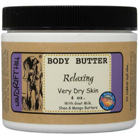 Windrift Hill 4Oz Body Butter Moisturizing Lotion For Very Dry Skin (Relaxing)
