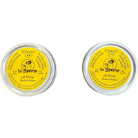 F  Ret Parfumeur Le Baume, Natural Multipurpose Moisturizing Balm, Face Lips And Body, Made In France (0.5 Oz + 0.5 Oz, Rose + Rose)